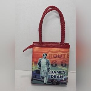 New James Dean Rute 66 Small Handbag Braided Handle